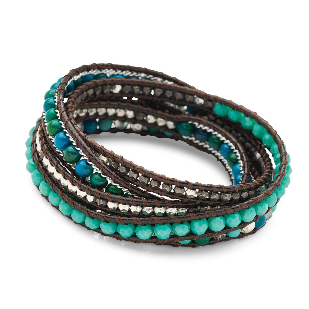 Tropical Lagoon Wrap Bracelet (BRC17641)