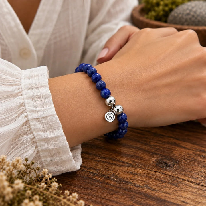 Bodhi Beads Lapis Lazuli Unisex Bracelet