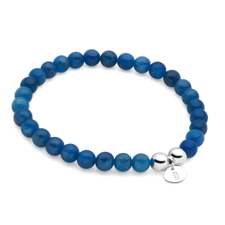 Bodhi Beads Blue Apatite Bracelet