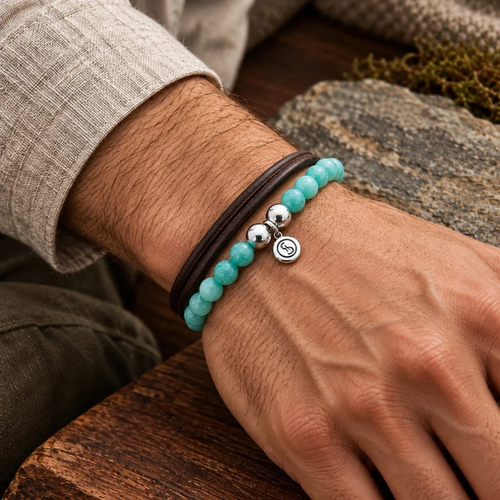 Bodhi Beads Amazonite Unisex Bracelet
