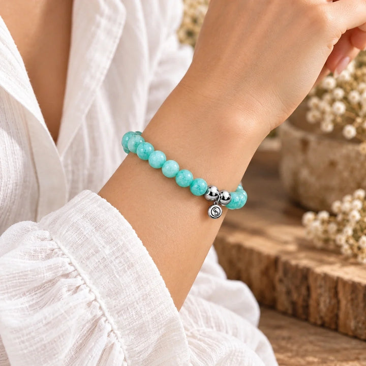 Bodhi Beads Amazonite Unisex Bracelet