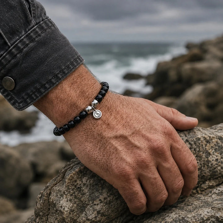 Bodhi Beads Black Onyx Unisex Bracelet