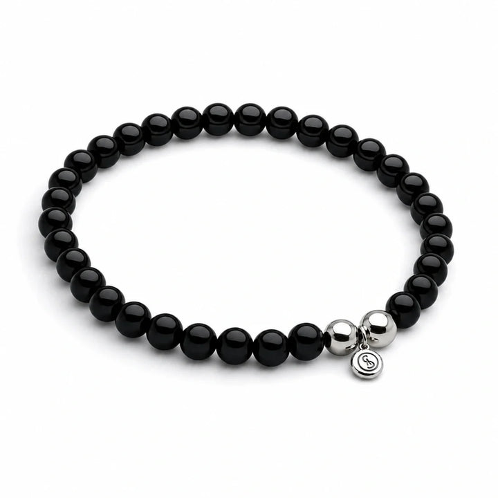 Bodhi Beads Black Onyx Unisex Bracelet