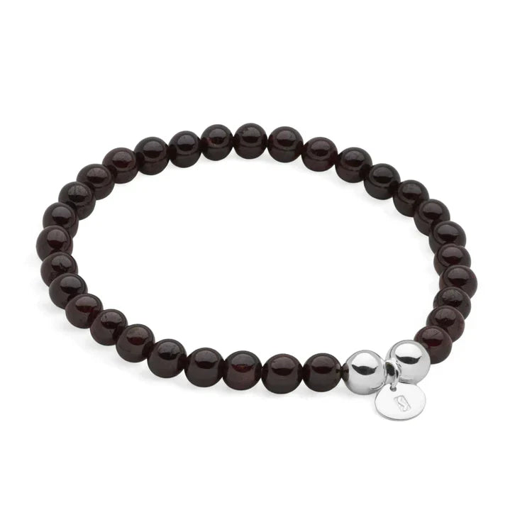Bodhi Beads Red Agate Bracelet
