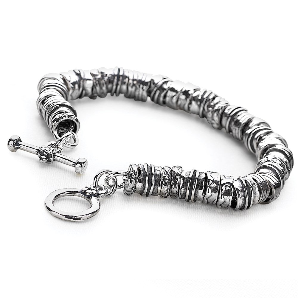 Mystical Halo Silver Bracelet (BRC8761)