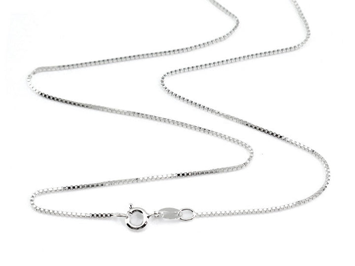 Silver Box Chain 1.00mm