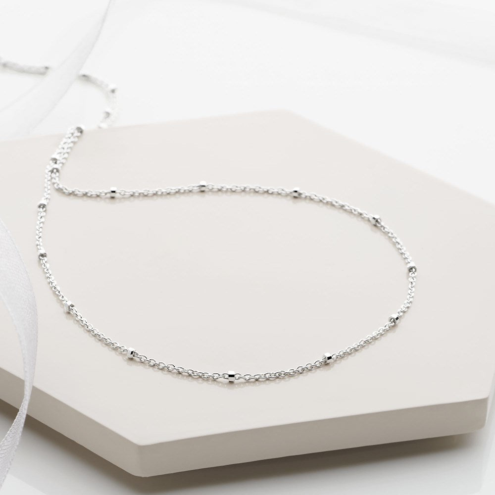 Twinkling Lights Silver Chain