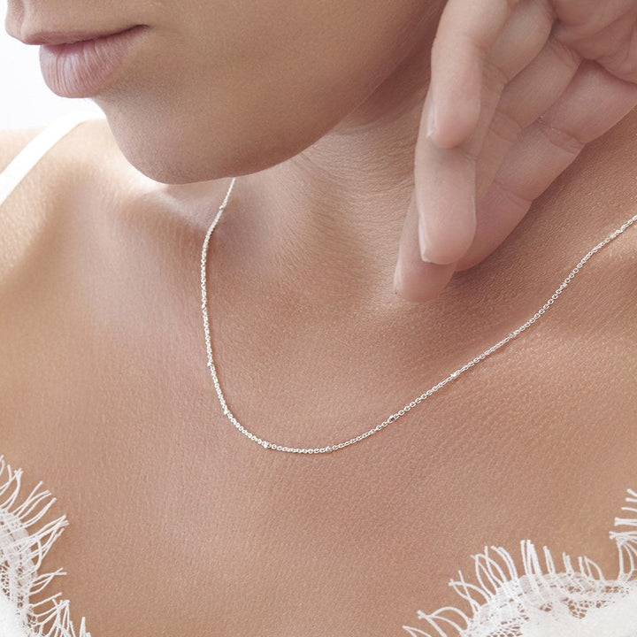 Twinkling Lights Silver Chain