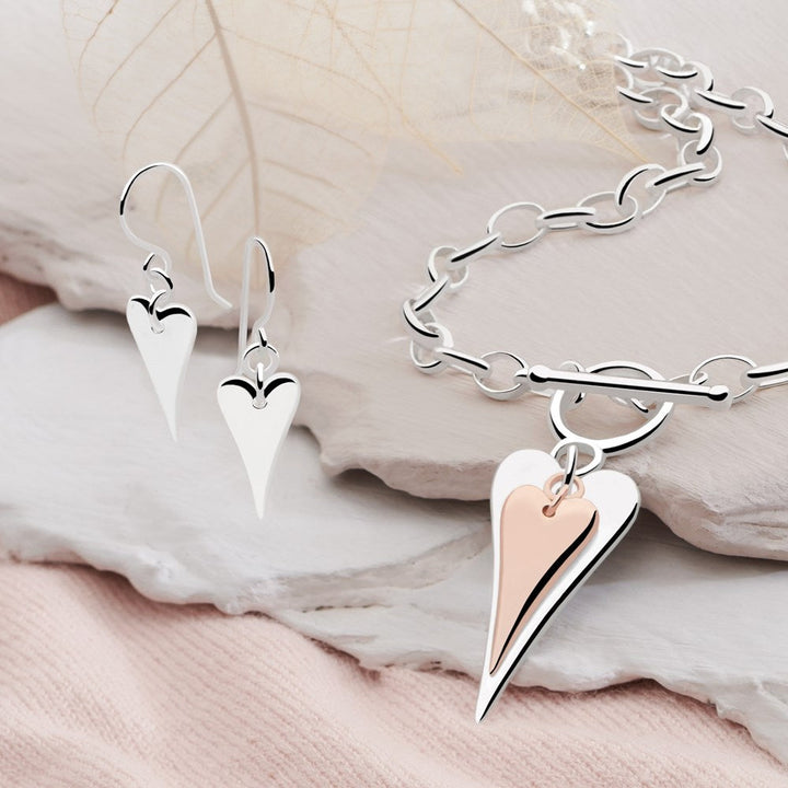 Elegance Heart Earrings (E49481)