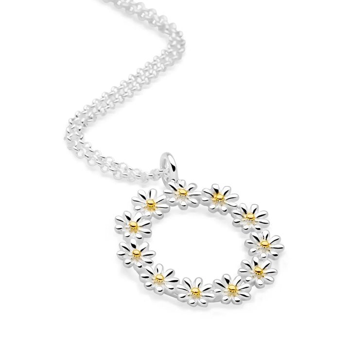 Ring Of Daisies Necklace (CHN13111)