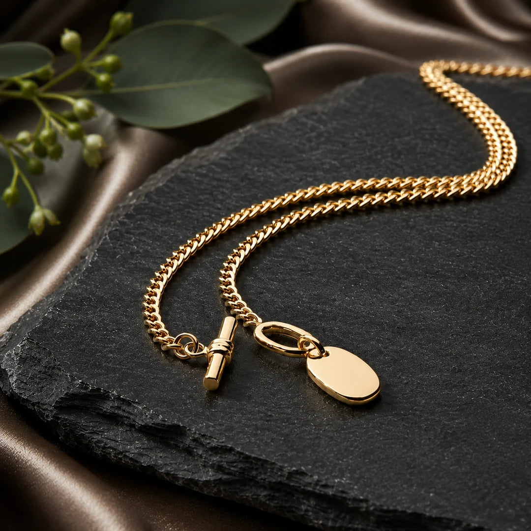 Gold Shelby Fob Bracelet