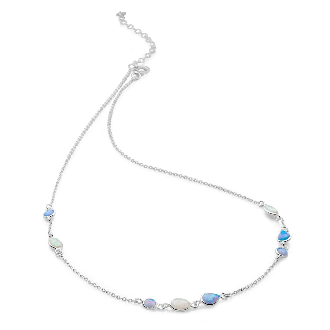 Opal Ice Pools Necklace (CHN13551)