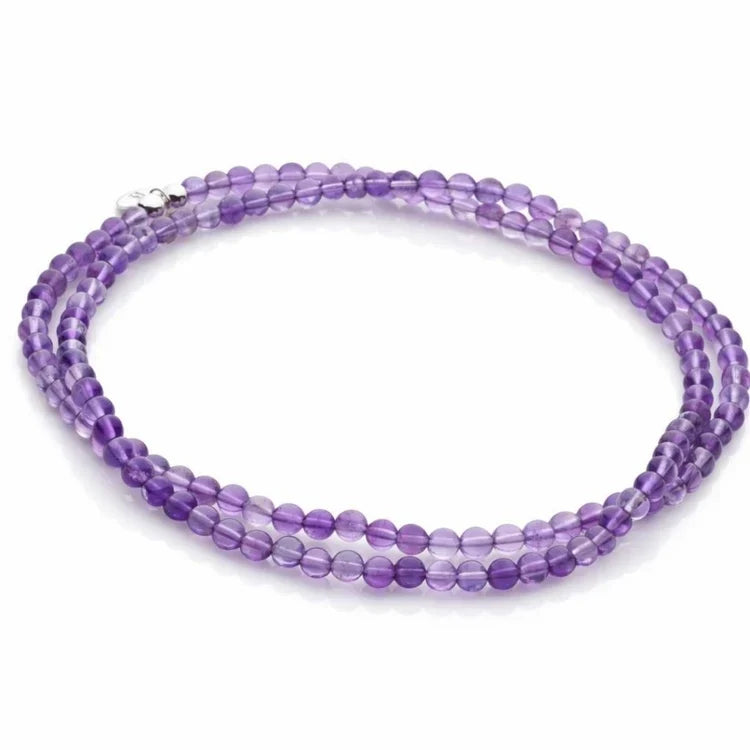 Bodhi Beads Amethyst Necklace