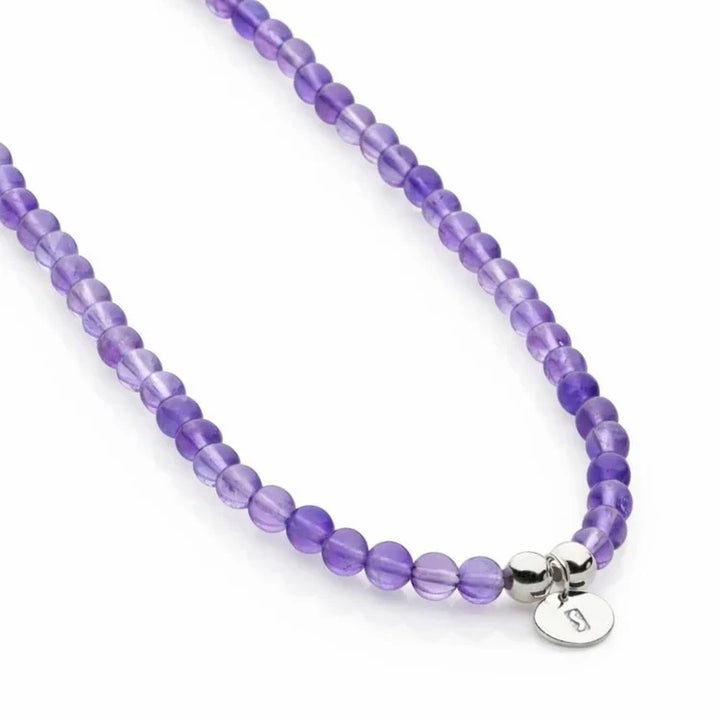 Bodhi Beads Amethyst Necklace