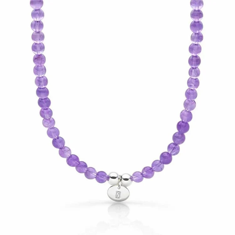 Bodhi Beads Amethyst Necklace