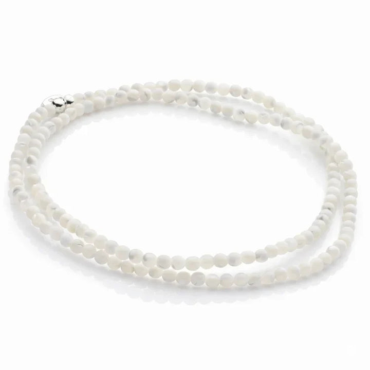 Bodhi Beads Mother of Pearl Necklace