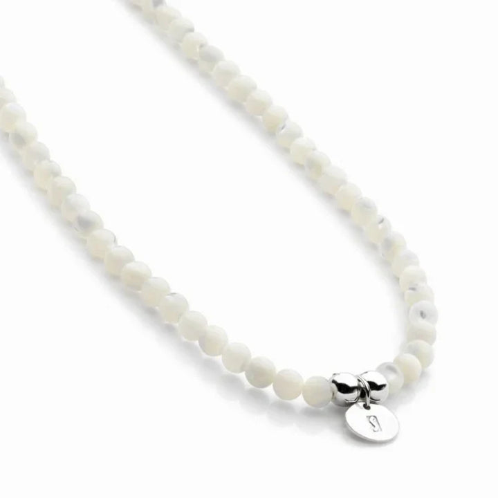 Bodhi Beads Mother of Pearl Necklace