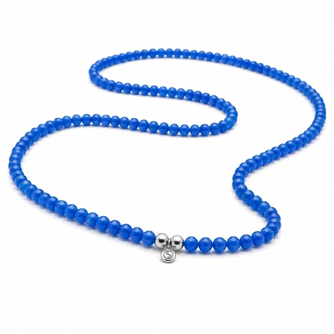 Bodhi Beads Blue Apatite Necklace