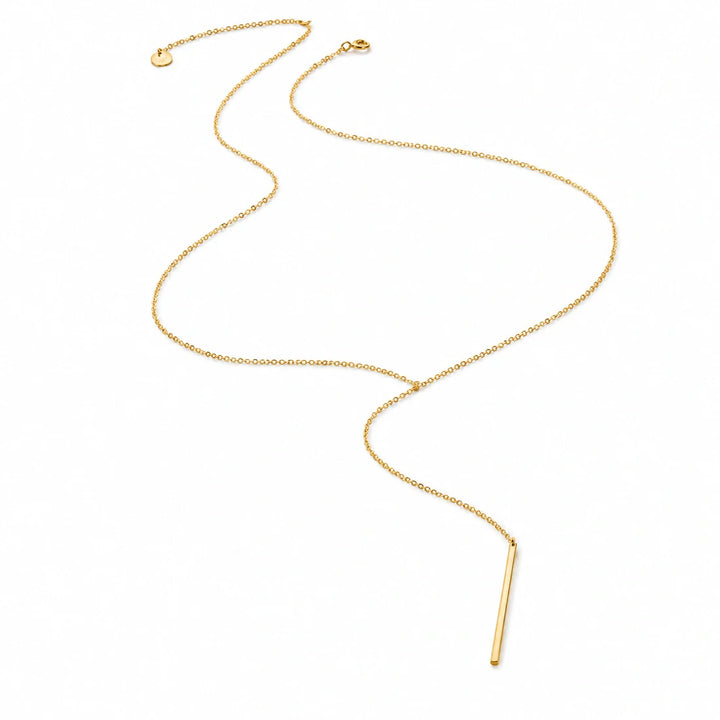 Vertical Gold Y-Shaped Chain