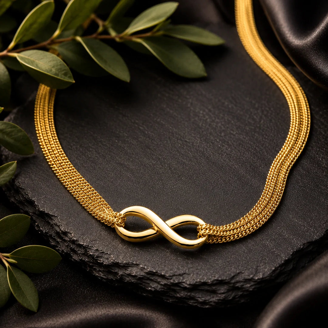 Gold Infinity Necklace