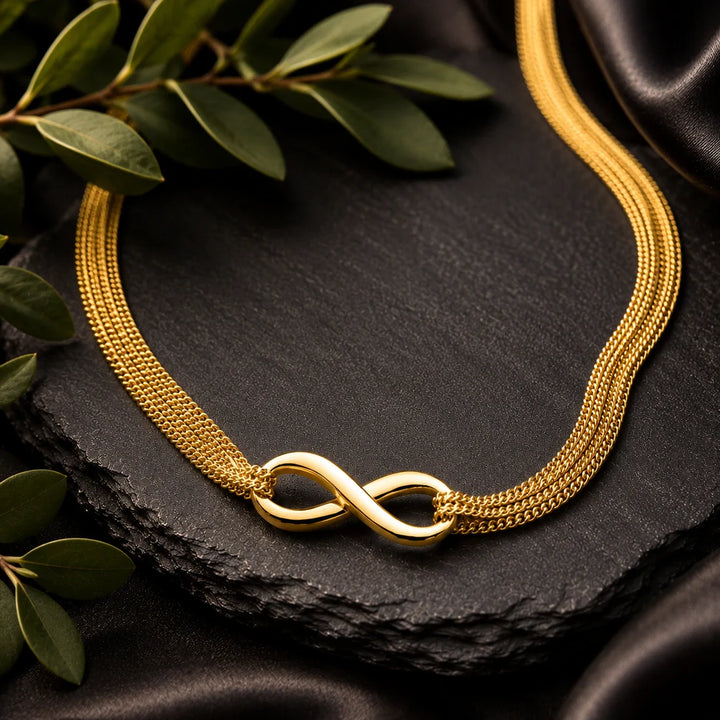Gold Infinity Necklace