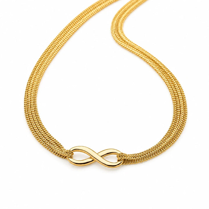 Gold Infinity Necklace