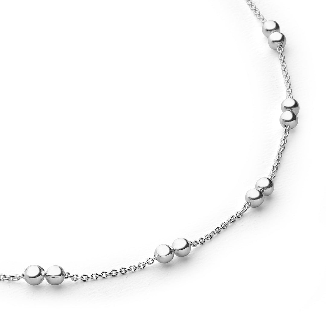 Isla Silver Necklace (CHN9831)