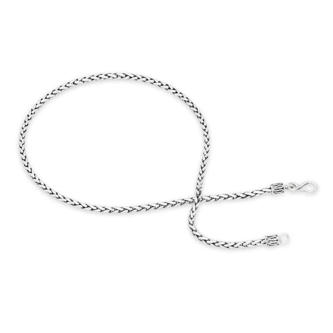 Padian Silver 3mm Wide Chain (CHN3181)