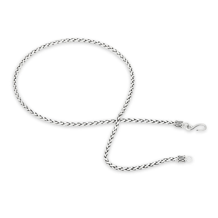 Padian Silver 3mm Wide Chain (CHN3181)