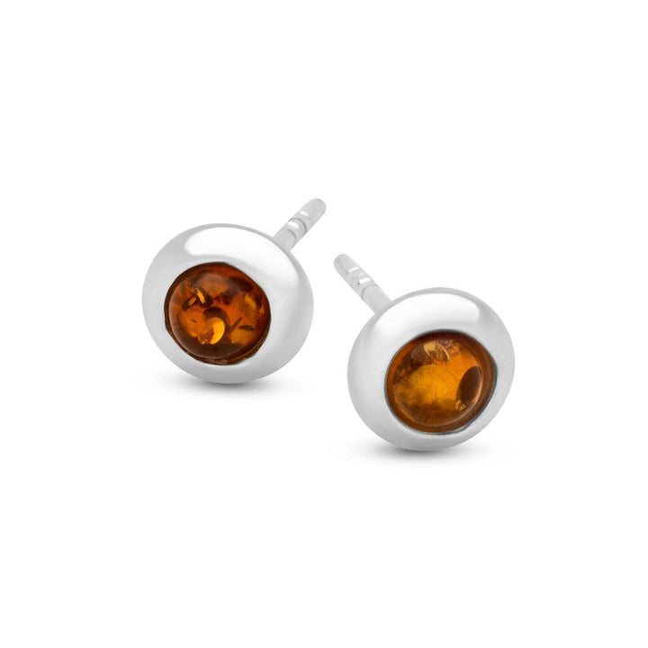 Ignite Amber Studs (E18051)