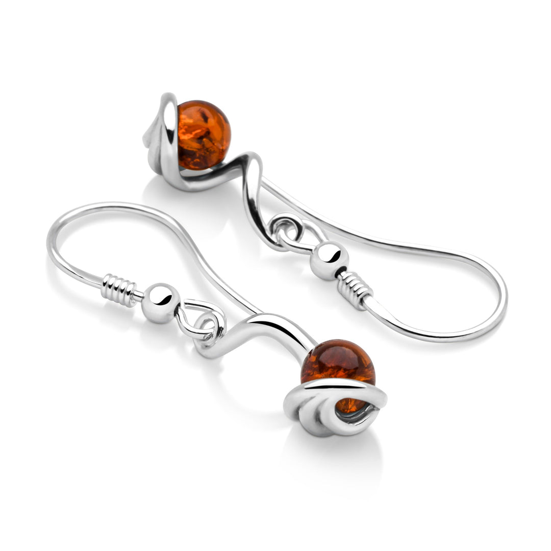 Lunae Amber Earrings (E18221)