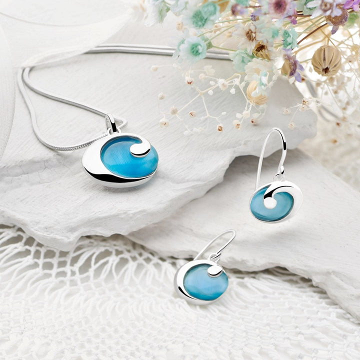 Grecian Sea Earrings (E22131)