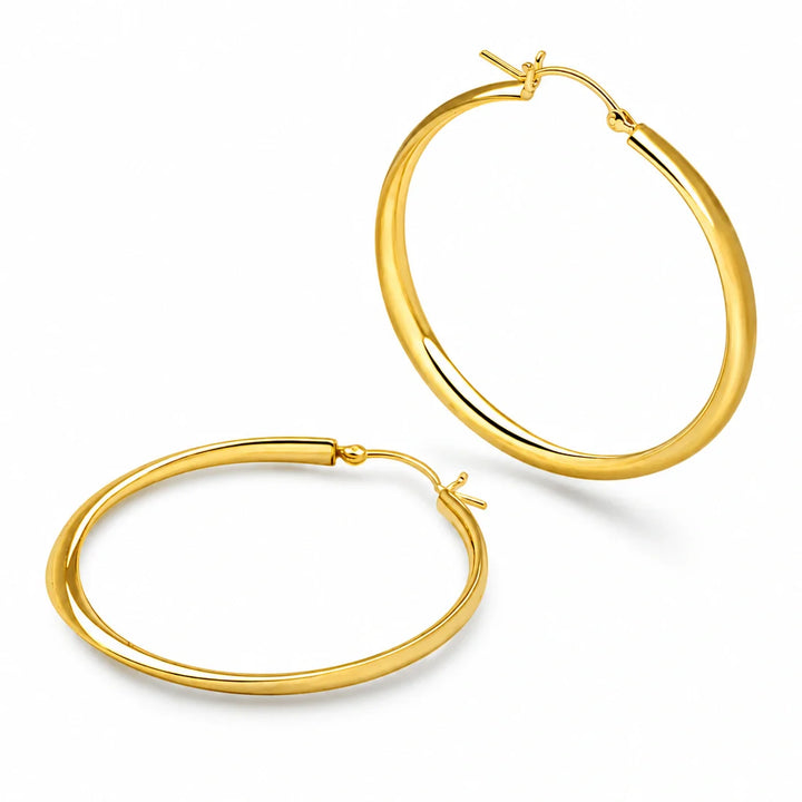 Classico Gold Hoops - Large