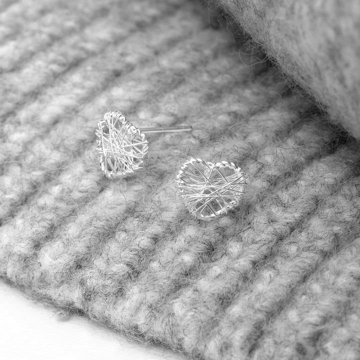 Artie Heart Studs (E39671)