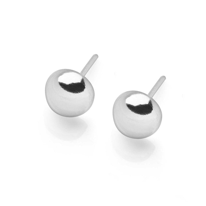 Stella Silver Pebble Studs (E39771)