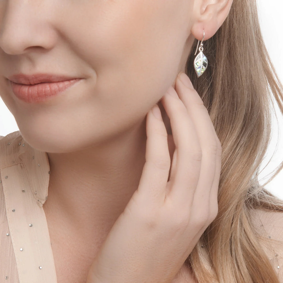 Tropical Leaf Earrings