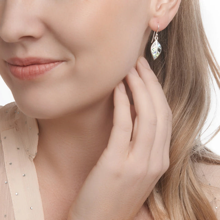 Tropical Leaf Earrings