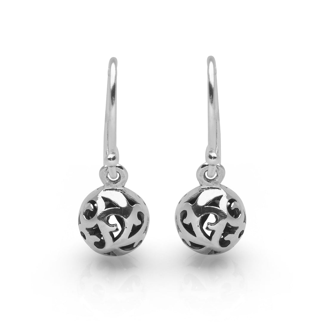 Filigree Ball Earrings (E44631)