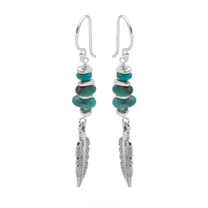 Apache Turquoise Earrings (E44831)