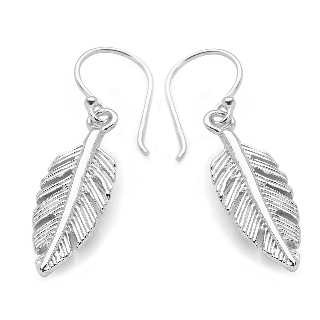 Spiritual Sky Feather Necklace (P26621)