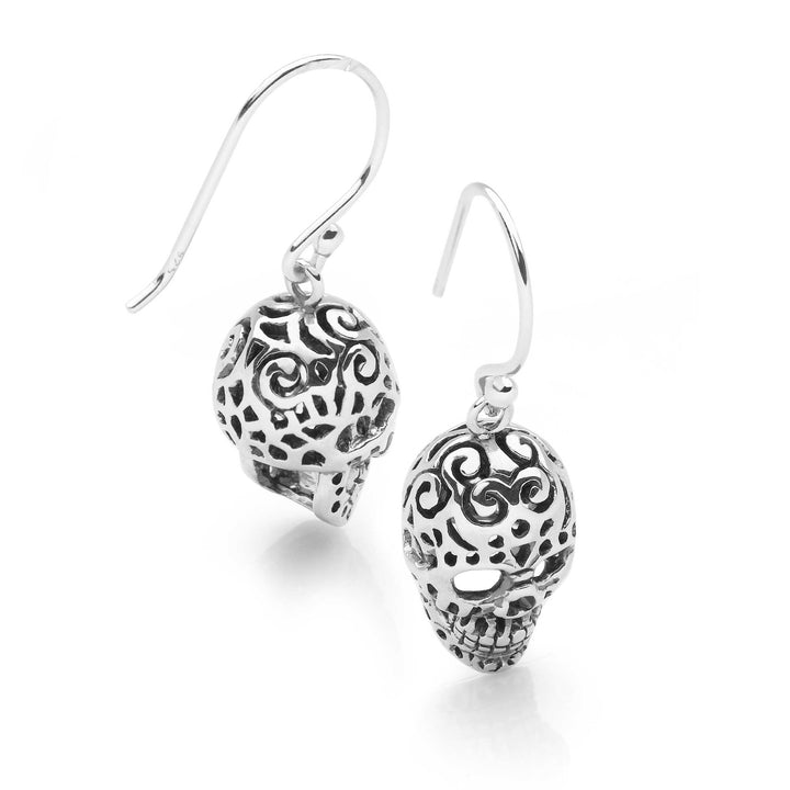The Damien Skull Earrings