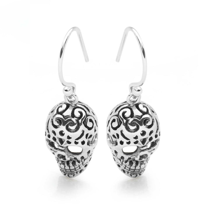 The Damien Skull Earrings