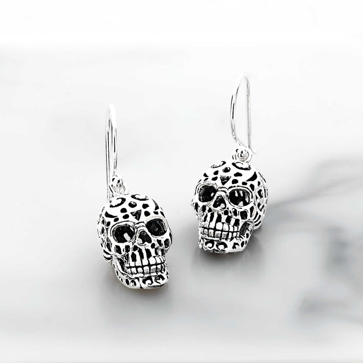 The Damien Skull Earrings