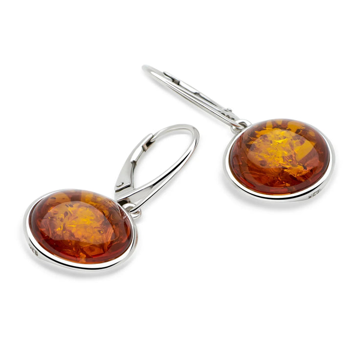 Tree of Life Amber Earrings (E47811)