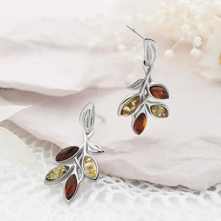 Fire Tree Earrings (E48601)