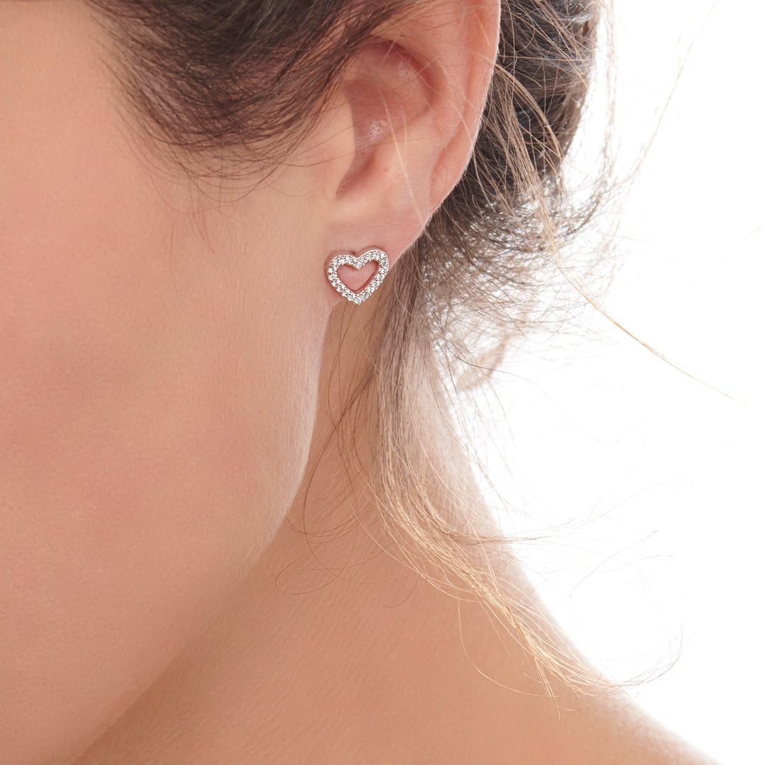 J'ador Heart Studs (E49621)