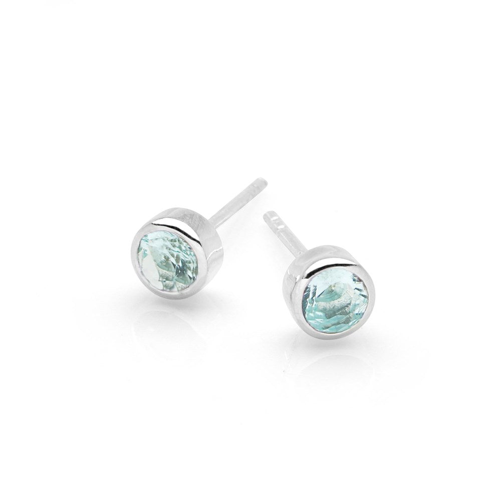 March Birthstone Studs (E50551)