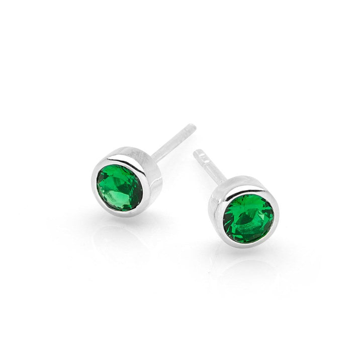 May Birthstone Studs (E50571)