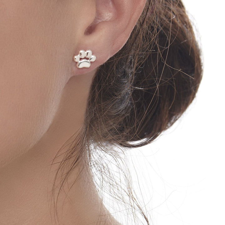 Patter of Paws Silver Earrings (E51151)