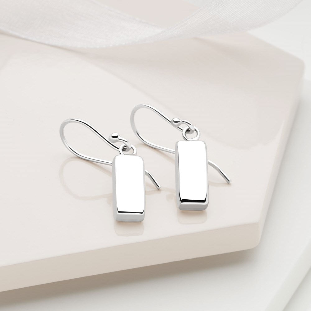 Metro Silver Earrings (E51471)